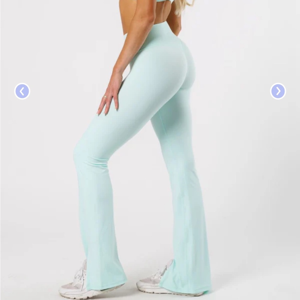 PARAGON Light Blue Flare Leggings